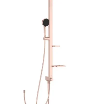 Ideal Standard ALU+ - dušas komplekts bez maisītāja, diametrs 26 cm, 2 strūklas veidi, rosé BD585RO