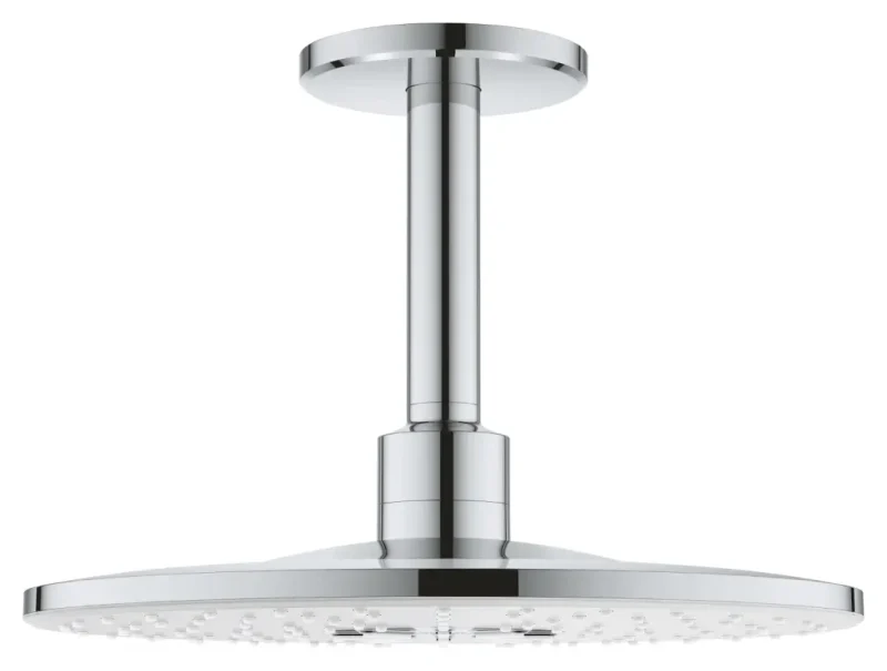Grohe Rainshower SmartActive - galvas duša 310, izvirzījums 14 cm, 2 strūklas, Moon White 26477LS0