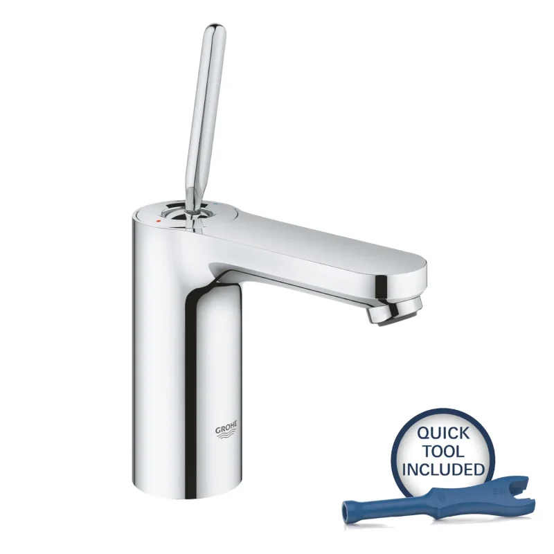Grohe Get - izlietnes maisītājs ar izteku Push-Open, hroms 23800000
