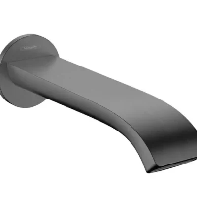 Hansgrohe Vivenis - vannas izteka, hroms melns birstēts 75410340