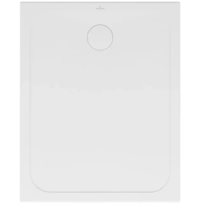 Villeroy & Boch Lifetime Plus - dušas paliktnis, 80x100 cm, pretslīdes, Alpu balts 6223J301