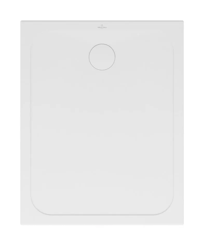 Villeroy & Boch Lifetime Plus - dušas paliktnis, 80x100 cm, pretslīdes, Alpu balts 6223J301
