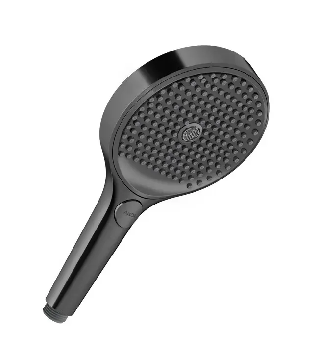 Axor ShowerSolutions - rokas duša, 3 strūklas veidi, EcoSmart+, hroms melns birstēts 39774340