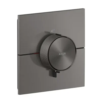 Axor ShowerSelect ID - zemapmetuma termostata maisītājs, HighFlow, hroms melns birstēts 36774340