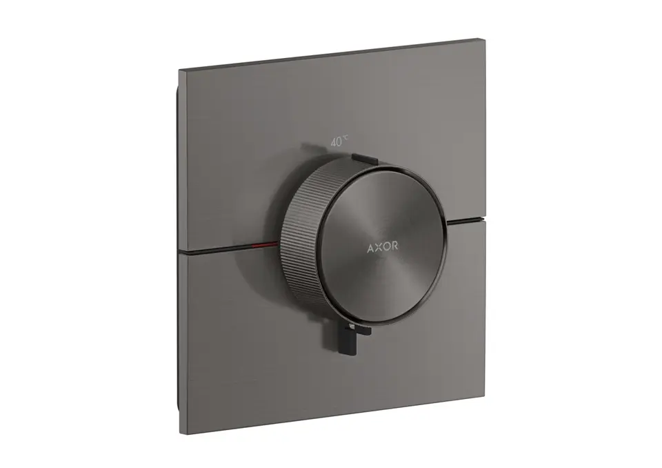 Axor ShowerSelect ID - zemapmetuma termostata maisītājs, HighFlow, hroms melns birstēts 36774340