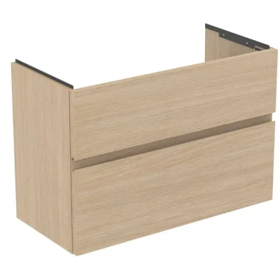 Ideal Standard Finesse - izlietnes skapītis, 80x38x55 cm, 2 atvilktnes, balts ozols E3380US