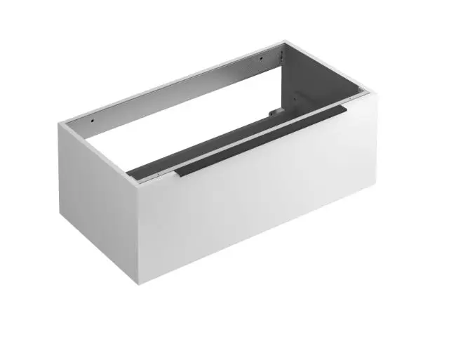Kludi Icos - izlietnes skapītis, 100x50x35 cm, 1 atvilktne, balts matēts 50S10053