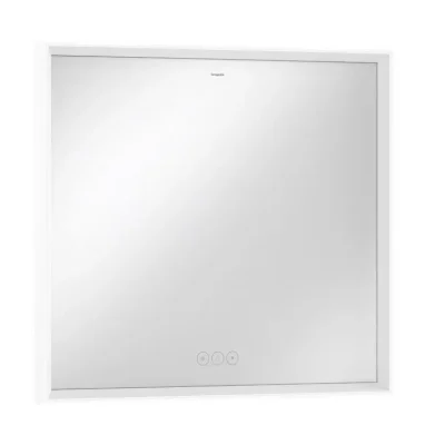 Hansgrohe Xarita E - spogulis ar LED apgaismojumu un apsildi, 80x70 cm, pieskāriena sensors, matēti balts 54987700