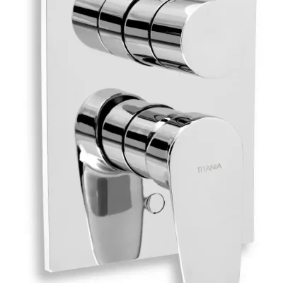 Novaservis Titania Smart - vannas maisītājs zemapmetuma ar pārslēdzēju, hroms 98050R,0