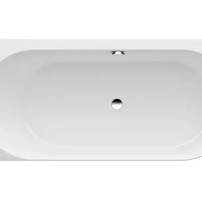Laufen Pro - vanna 180x80 cm, kreisā, balta H2449560000001