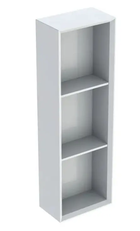 Geberit iCon - sānu skapis, 23x70x13 cm, atvērts, balts spīdīgs 502.320.01.1