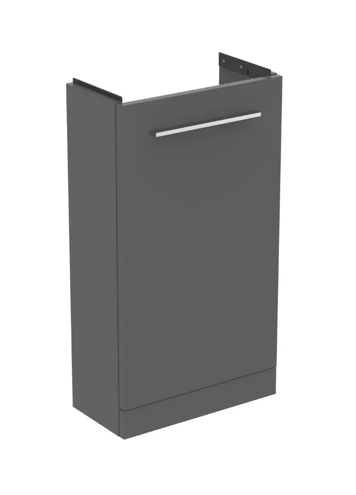 Ideal Standard i.Life S - izlietnes apakšskapītis, 41x74x21 cm, 1 durvis, pelēks matēts kvarcs T5005NG