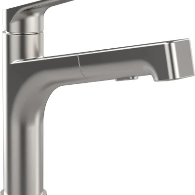 Villeroy & Boch Junis - virtuves izlietnes maisītājs ar izvelkamu dušu, nerūsējošais tērauds 928200LC