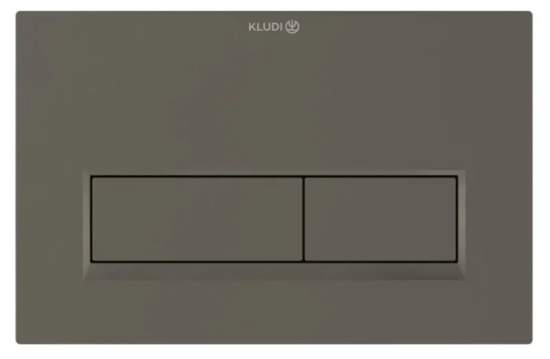 Kludi Unifix - WC vadības plate, pelēka matēta 32PP01O1