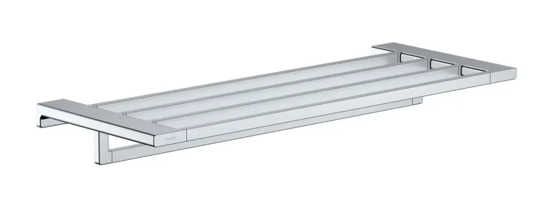 Hansgrohe AddStoris - plaukts ar dvieļu turētāju, garums 65 cm, hromēts 41751000