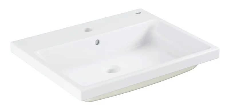 Grohe Cube Ceramic - iebūvējamā izlietne 61x49 cm, PureGuard, Alpu balts 3947900H