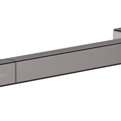 Hansgrohe AddStoris - atbalsta rokturis, garums 35 cm, hroms melns birstēts 41744340