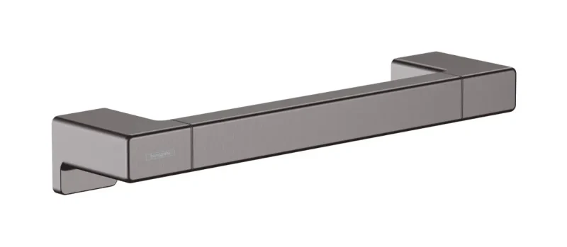 Hansgrohe AddStoris - atbalsta rokturis, garums 35 cm, hroms melns birstēts 41744340