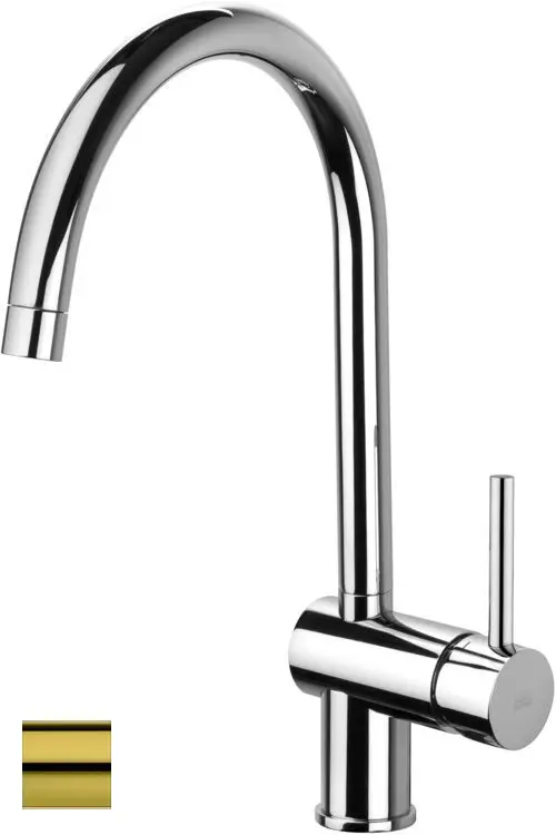 Paffoni Light - virtuves izlietnes maisītājs, zelts LIG280HG