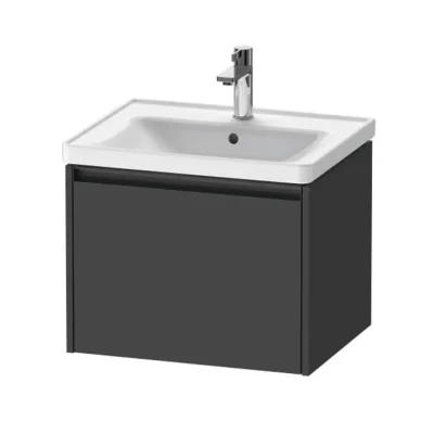 Duravit Ketho.2 - izlietnes skapītis, 44x58x46 cm, 1 atvilktne, grafīta matēts K25081049490000