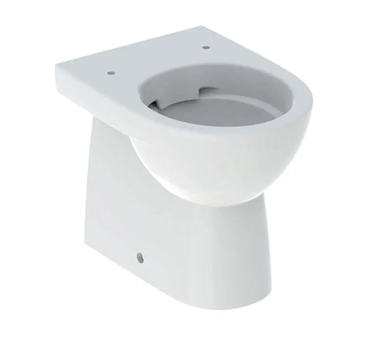 Geberit Selnova Compact - stāvošs WC, Rimfree, balts 500.394.01.7