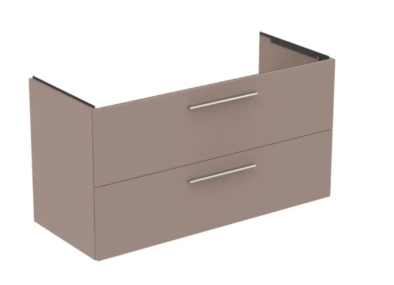 Ideal Standard i.Life B - izlietnes skapītis, 120x63x51 cm, 2 atvilktnes, matēti bēšs T5514NH