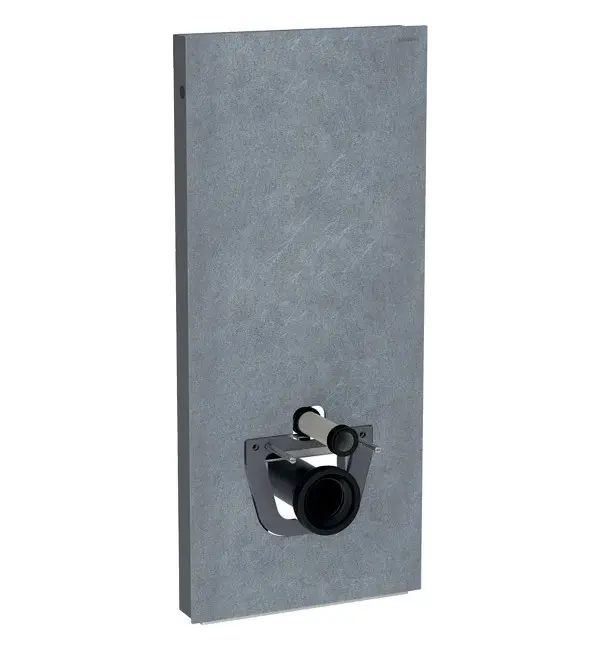 Geberit Monolith - sanitārais modulis sienas WC, 114 cm, pieslēgums apakšā, slāneklis 131.031.00.5