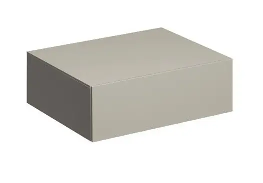 Geberit Xeno 2 - sānu skapis 58x20 cm, ar izvelkamu atvilktni, greige 500.507.00.1