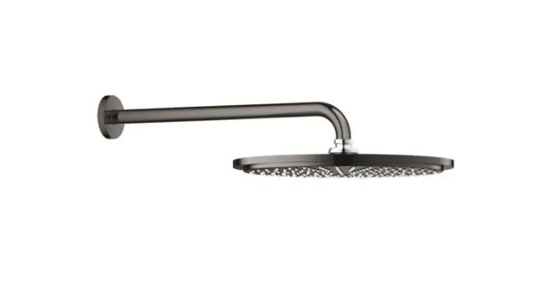 Grohe Rainshower Cosmopolitan - galvas duša 310, izvirzījums 38 cm, 1 strūkla, Hard Graphite 26066A00