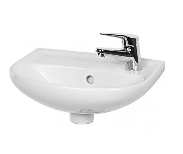 Jika Lyra plus - rokas izlietne 40x31 cm, ar pārplūdi, ar krāna caurumu labajā pusē, balta H8153810001061