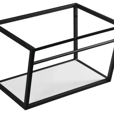 Sapho Ska - konstrukcija ar darba virsmu zem izlietnes, 60 cm, matēti melns SKA101