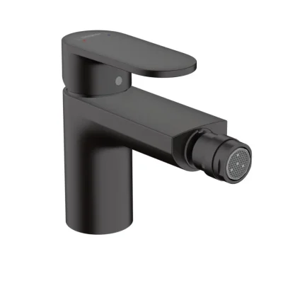 Hansgrohe Vernis Blend - bideta maisītājs ar noteces komplektu, matēti melns 71210670