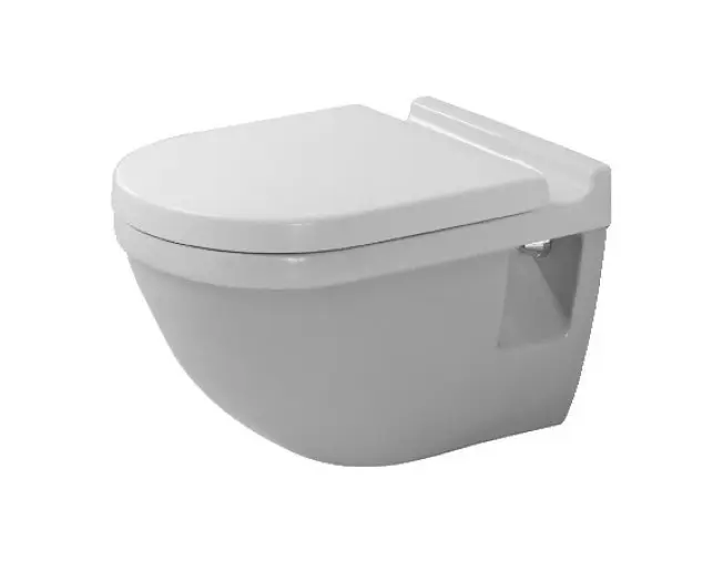 Duravit Starck 3 - piekaramais WC, ar HygieneGlaze, balts 2206092000