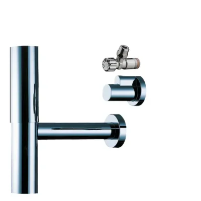 Hansgrohe Siphons - komplekts - dizaina sifons Flowstar, hromēts 52120000
