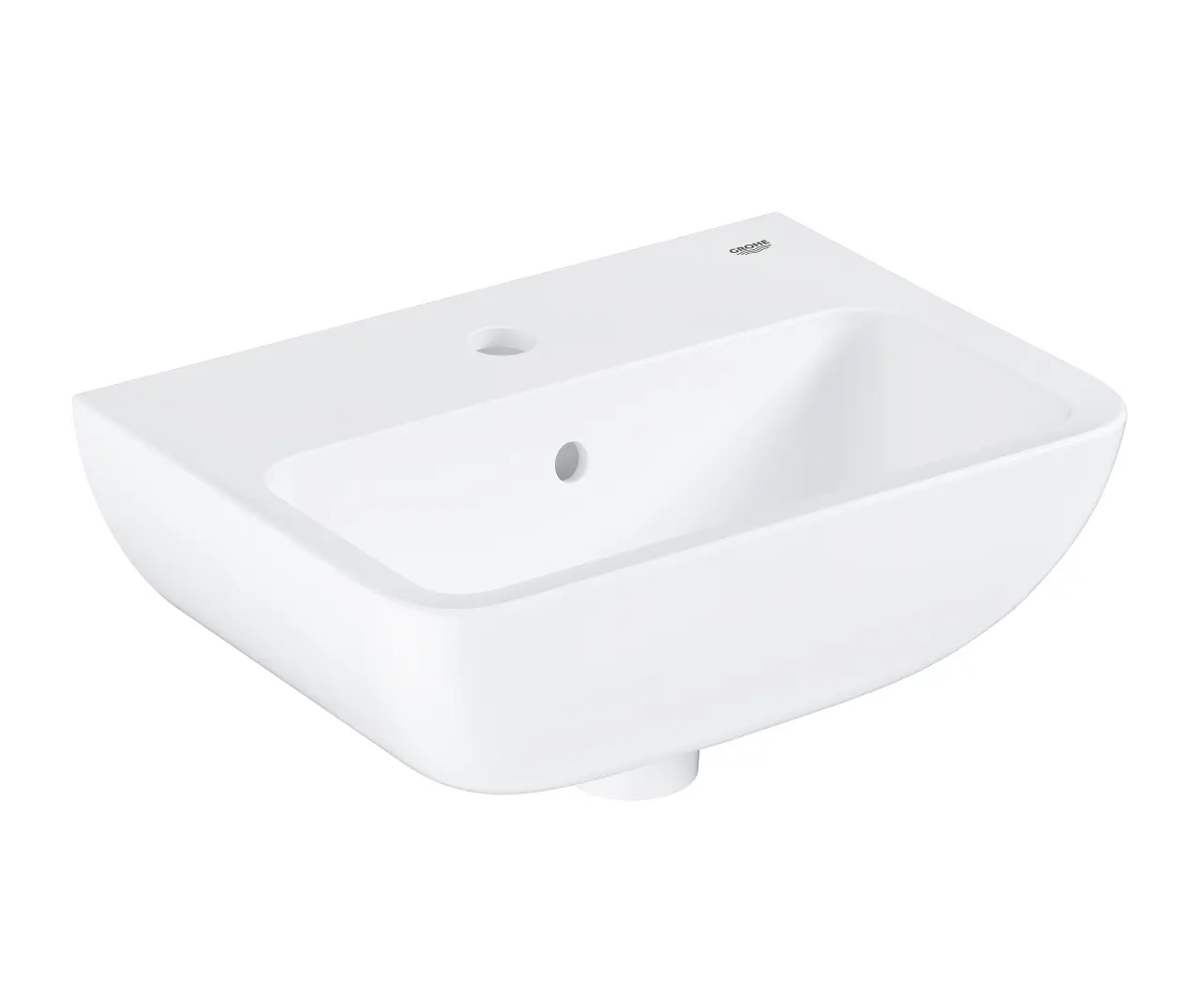 Grohe Start Edge - rokas izlietne 45x35 cm, ar pārplūdi, 1 krāna caurums, alpinbalta 39953000