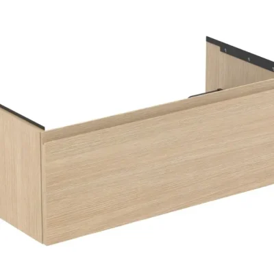 Ideal Standard Finesse - izlietnes skapītis, 100x51x37 cm, 1 atvilktne, balts-ozols E3393US