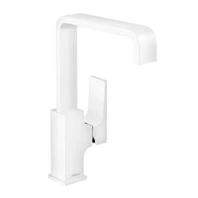 Hansgrohe Metropol - izlietnes maisītājs ar Push-Open noteces komplektu, baltmatēts 32511700