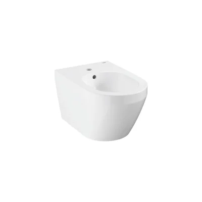 Grohe Euro Ceramic - pie sienas stiprināms bidē, 1 krāna caurums, Alpu balts 102487SH00