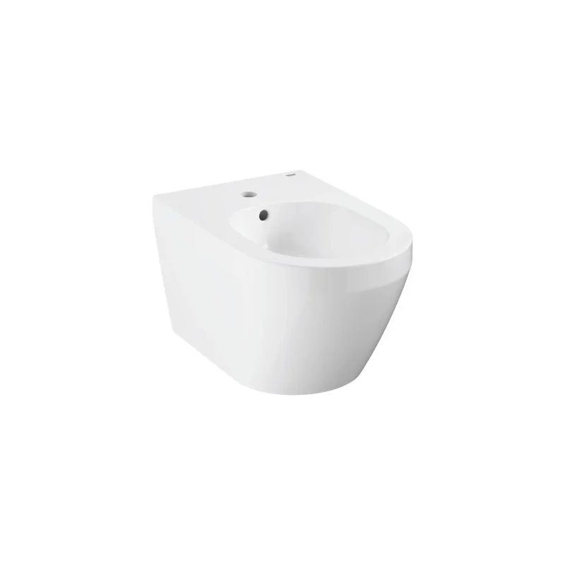 Grohe Euro Ceramic - pie sienas stiprināms bidē, 1 krāna caurums, Alpu balts 102487SH00