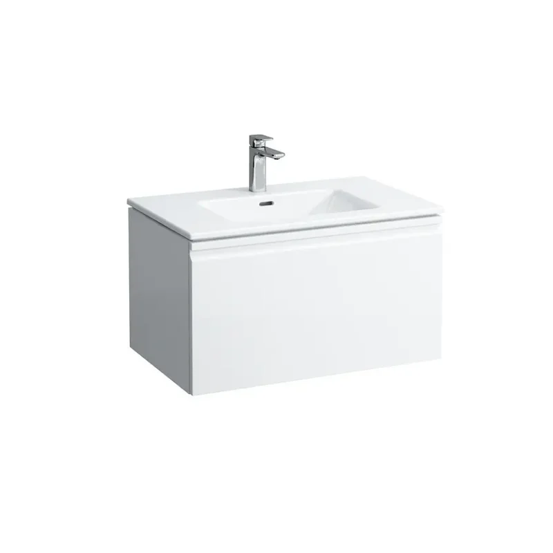 Laufen Pro S - izlietne ar skapīti, 80x50 cm, balts matēts H8609644631041