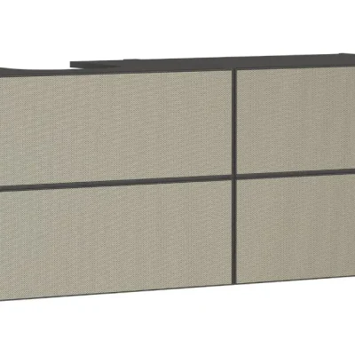 Hansgrohe Xevolos E - izlietnes apakšskapītis 137x56x55 cm, 4 atvilktnes, matēti pelēks/bronza 54238390