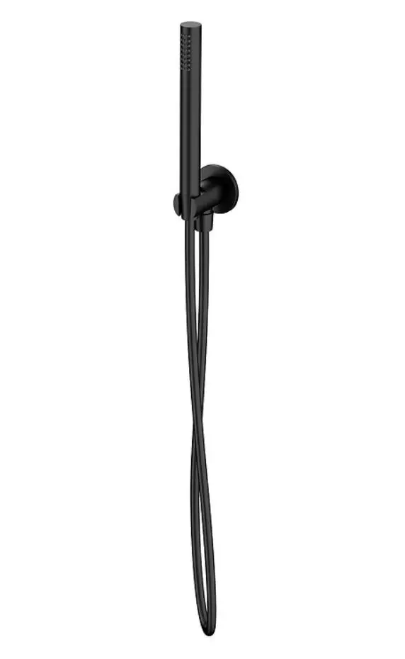 Cersanit Inverto - dušas komplekts: rokas duša, turētājs un šļūtene, melns S951-709
