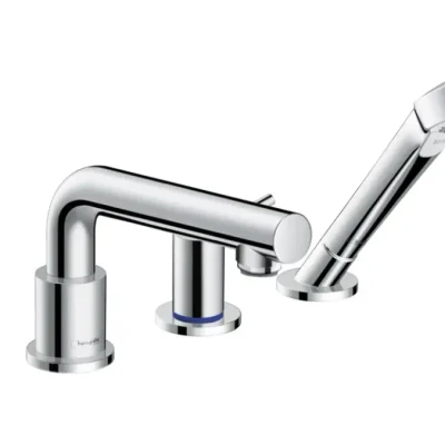 Hansgrohe Talis S - vannas maisītājs vannas malai, 4 caurumu montāža, hroms 72419000