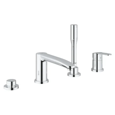 Grohe Eurostyle Cosmopolitan - vannas malas maisītājs, 4 caurumu montāža, hromēts 23048003