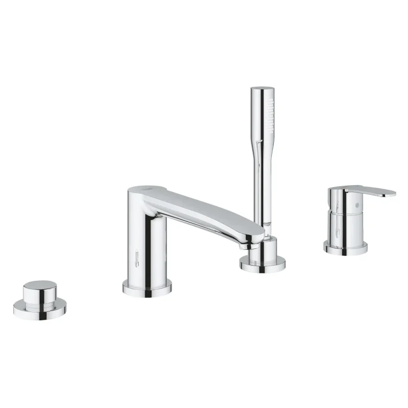 Grohe Eurostyle Cosmopolitan - vannas malas maisītājs, 4 caurumu montāža, hromēts 23048003