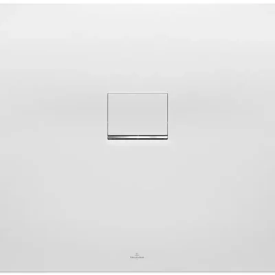 Villeroy & Boch Squaro Infinity - dušas paliktnis, 90x120 cm, Quaryl, Stone White UDQ1290SQI2V-RW