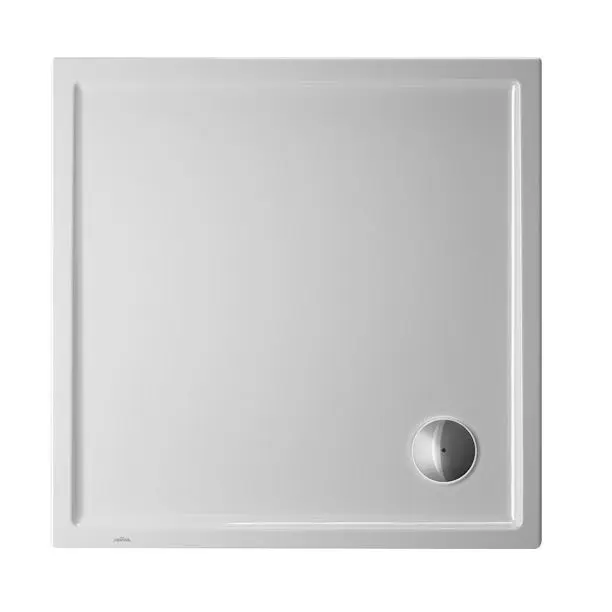 Duravit Starck Slimline - dušas paliktnis, 80x80 cm, balts 720114000000000