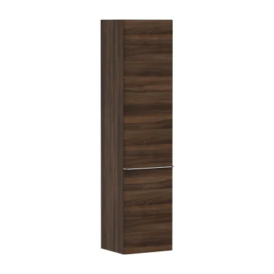 Hansgrohe Xelu Q - augstais skapis 40x165x35 cm, 2 durvis, eņģes labajā pusē, tumšs valrieksts/hroms 54142000