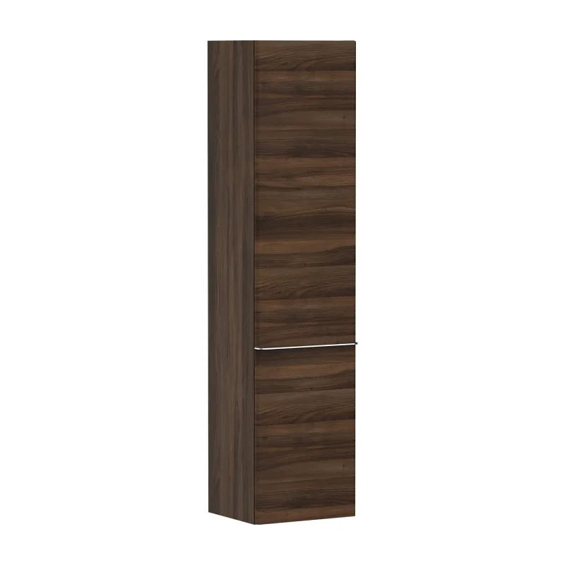 Hansgrohe Xelu Q - augstais skapis 40x165x35 cm, 2 durvis, eņģes kreisajā pusē, tumšs valrieksts/hroms 54138000