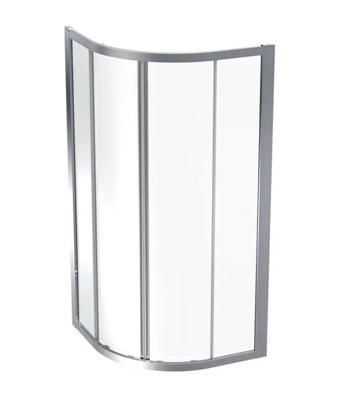 Geberit GEO - dušas kabīne 90x90 cm, sudrabs/caurspīdīgs stikls 560.121.00.2